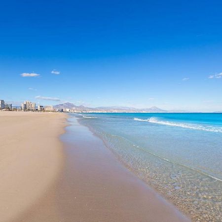 Апартаменти 1A Linea Playa San Juan. Vistas. Piscina. Bbq. Gym Ел-Кампельйо Екстер'єр фото