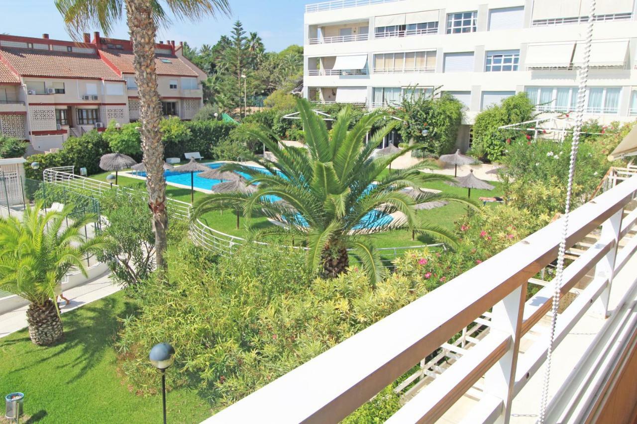 Апартаменти 1A Linea Playa San Juan. Vistas. Piscina. Bbq. Gym Ел-Кампельйо Екстер'єр фото
